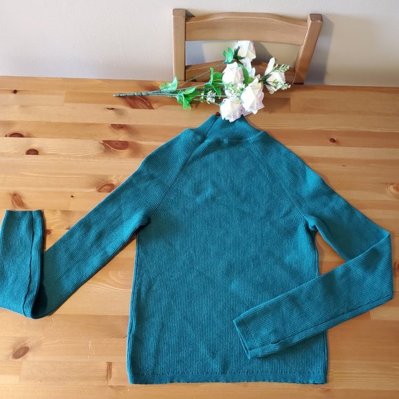 Wild Fable™ - Women's Mock Turtleneck Fitted Cut Out Pullover Sweater Size XXL - Picture 3 of 7